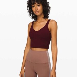 Lululemon Align tank in maroon